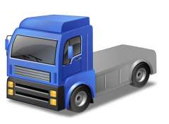 Cabeza tractora icono Cabeza tractora icono